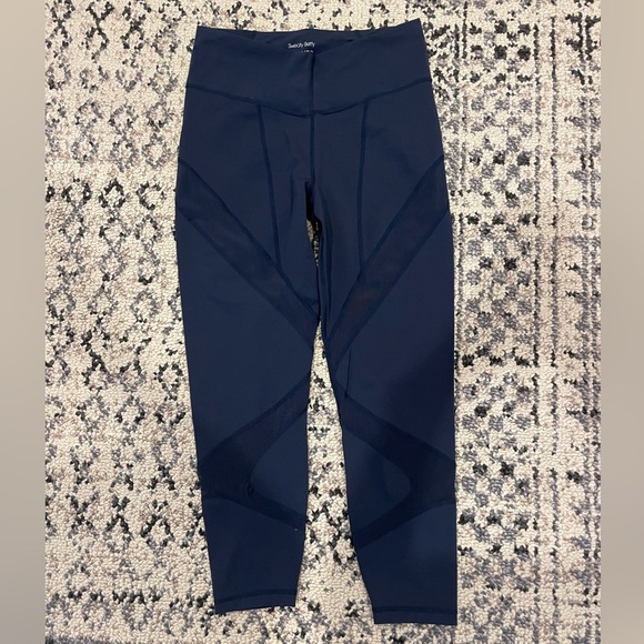 Sweaty Betty Power Illusion Mesh 7/8 Workout Leggings size L *NWT* - Picture 3 of 8